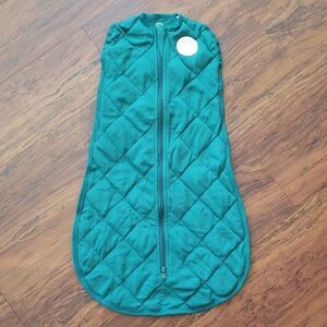 Dreamland Baby Green Quilted Weighted Sleep Sack Size 0-6month